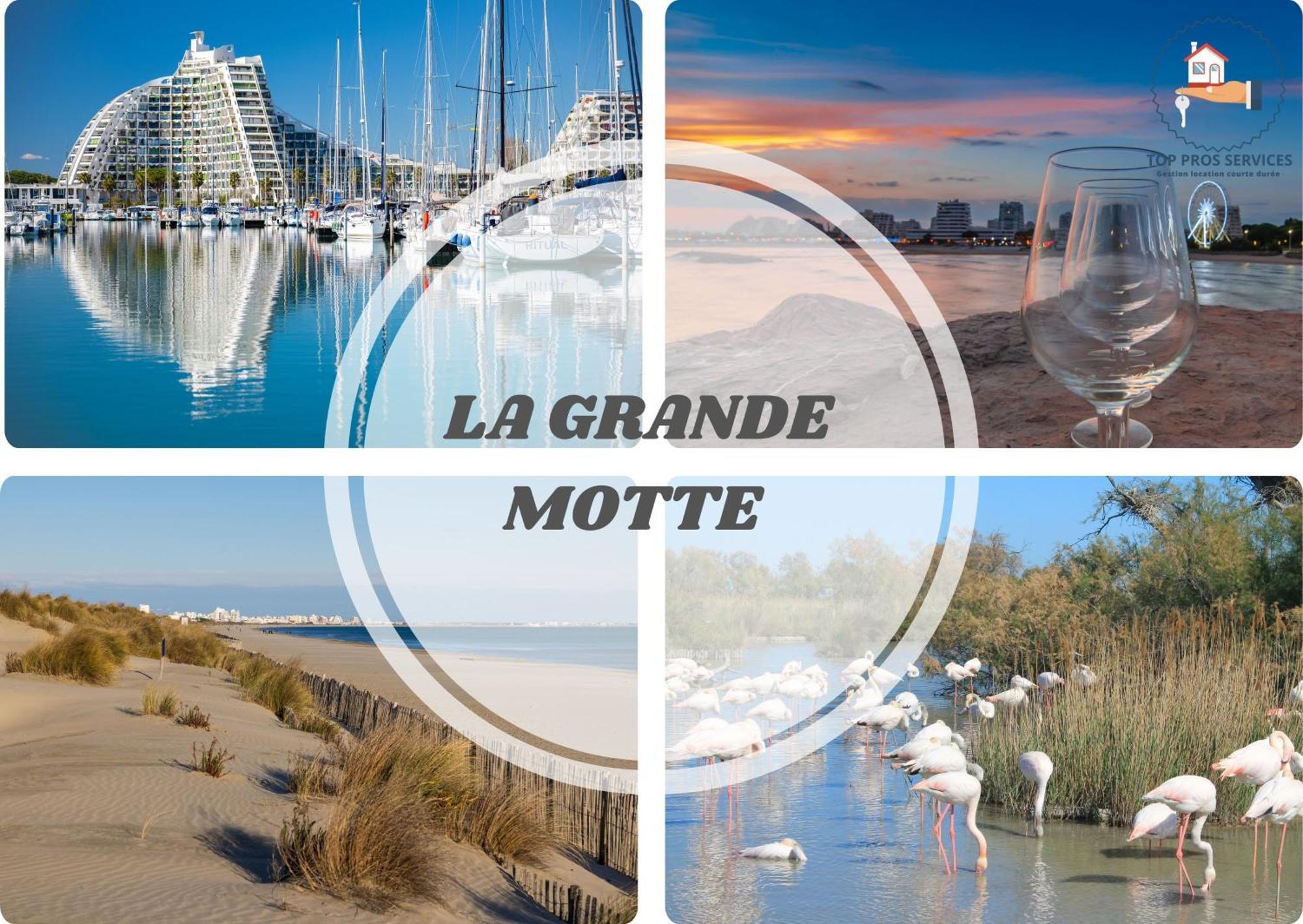 Le Sunrise: Beachfront Comfort with Sea Views and Dual Terraces La Grande-Motte Exterior photo